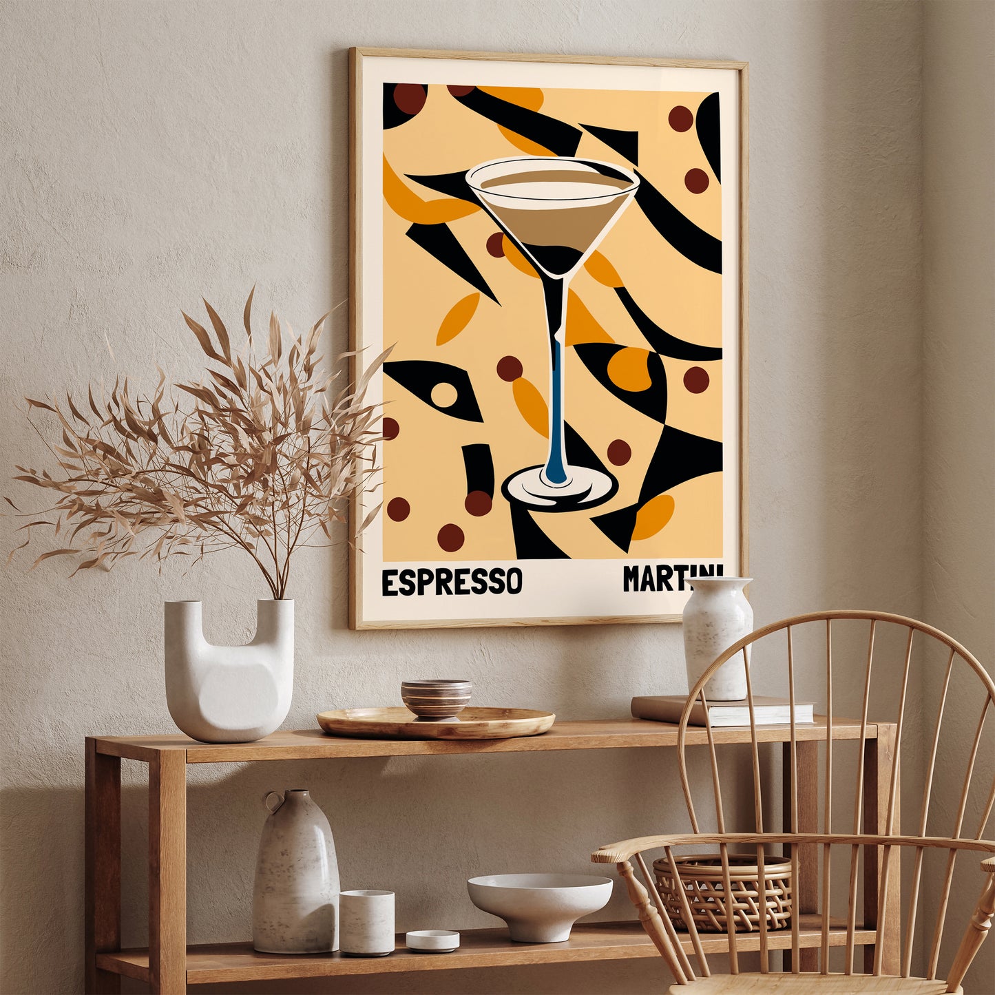 Espresso Martini Drink Poster