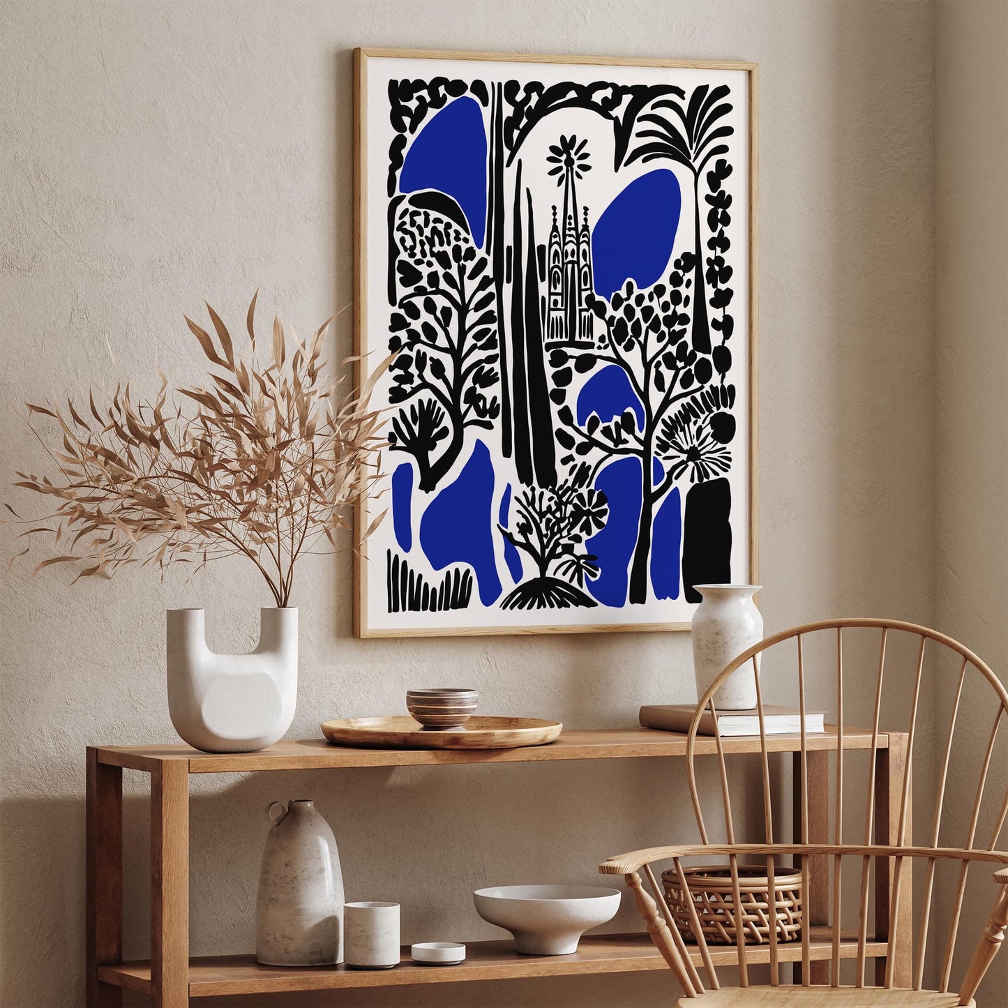 Barcelona Travel Poster – Sagrada Família