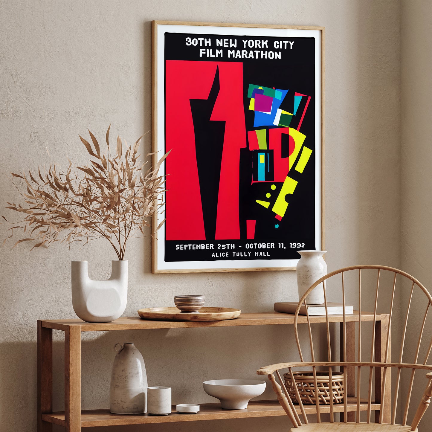 1992 NYC Film Festival Poster Print