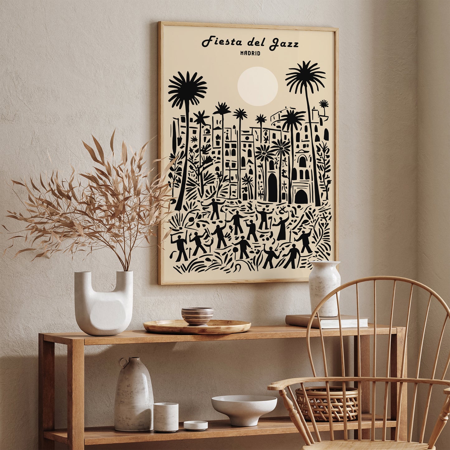 Fiesta del Jazz Madrid Music Poster