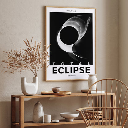 Total Eclipse Georgia 1940 Poster