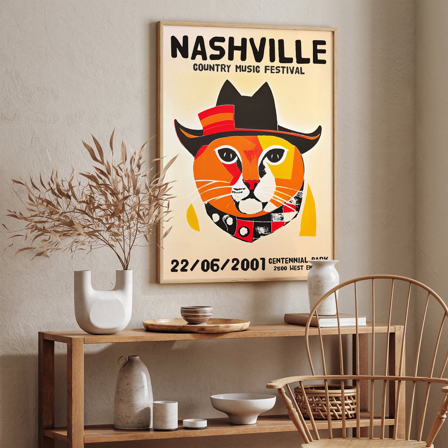 Nashville Country Music Festival Poster
