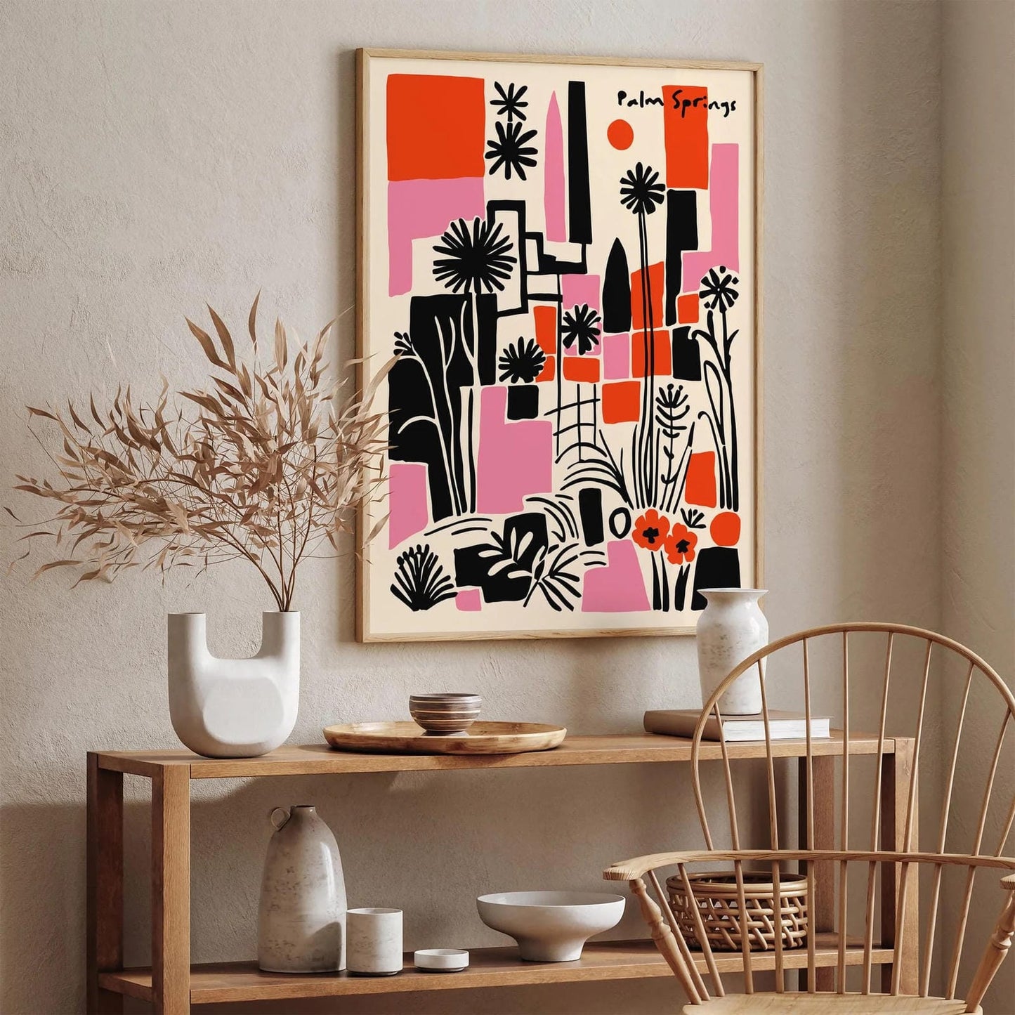 Palm Springs Mid Century Modern Poster