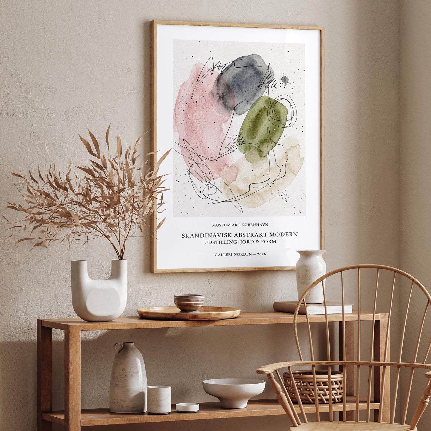 Copenhagen Modern Art Museum Poster