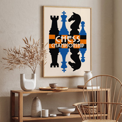 Chess Championship Poster