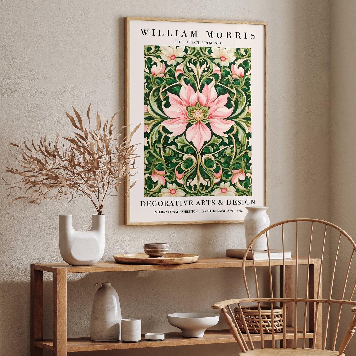 William Morris Floral Poster