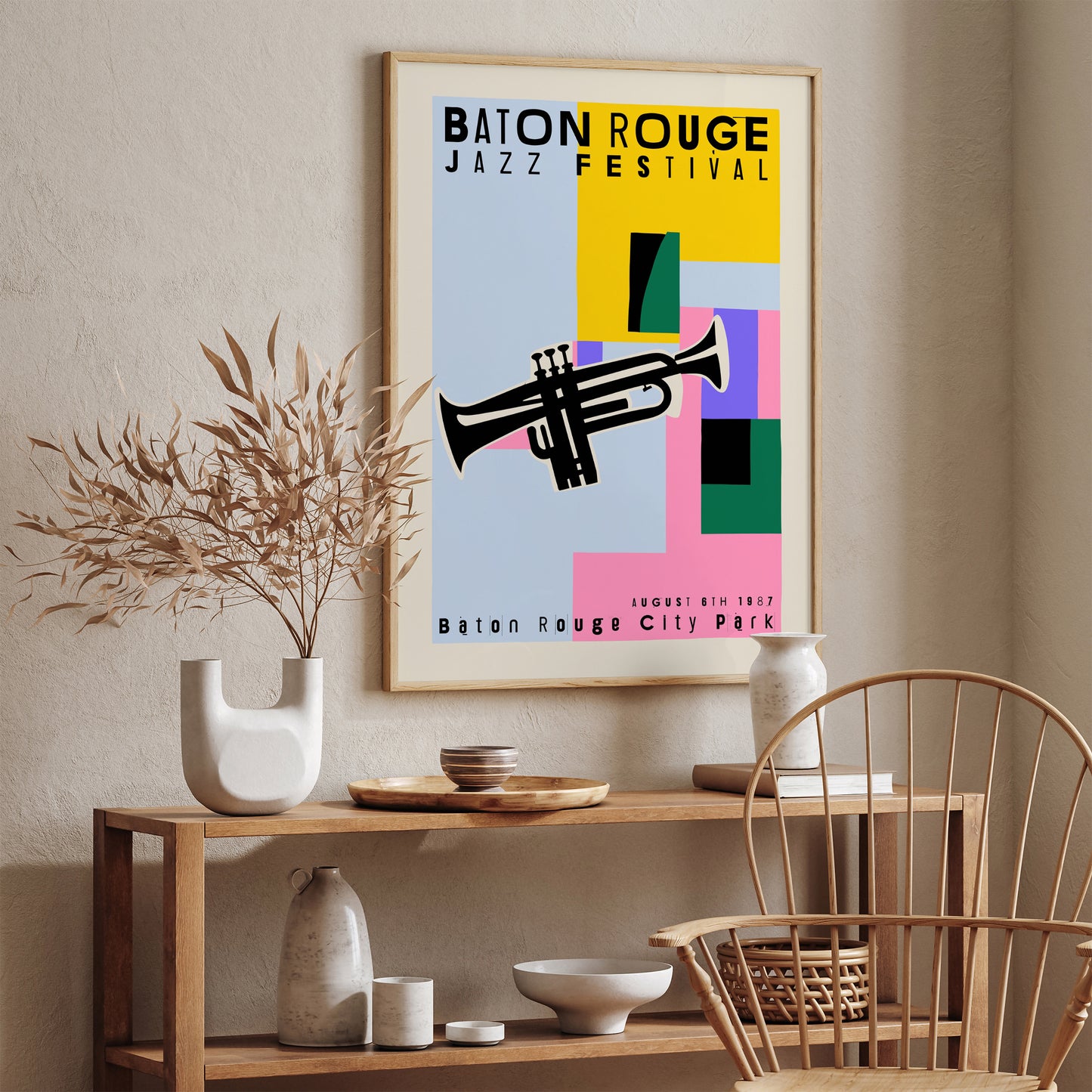 Baton Rouge Jazz Festival Print