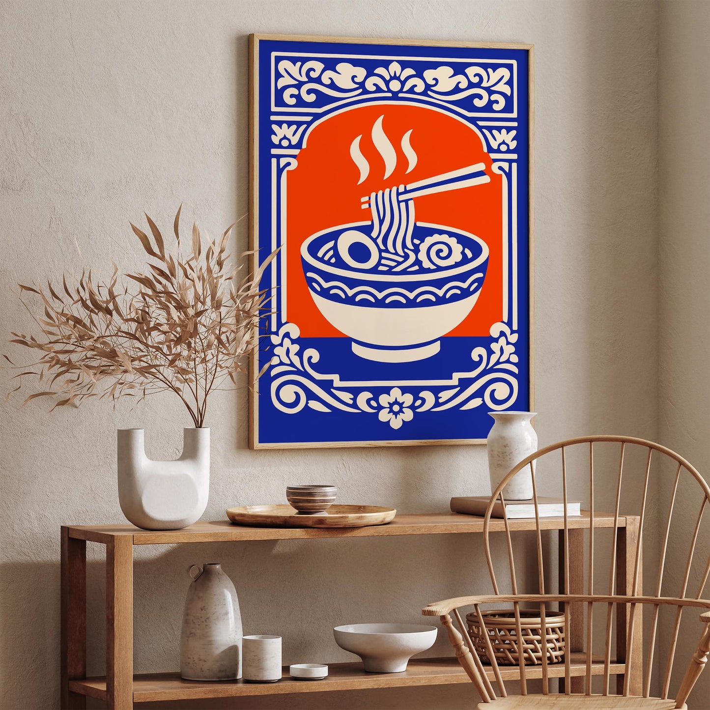 Ramen Bowl Poster - Japanese Food Wall Art