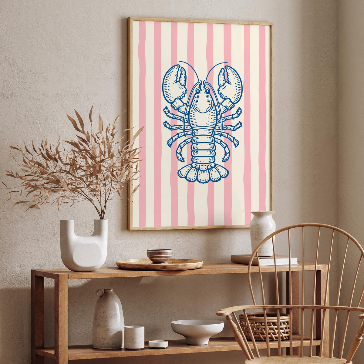 Lobster Kitchen Art Poster