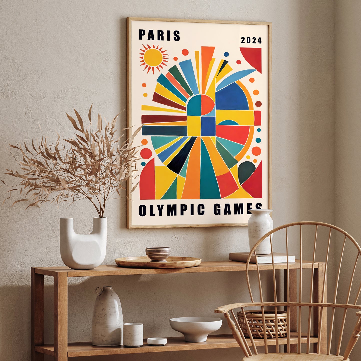 Olympic Games Paris 2024 Collectible Art Print