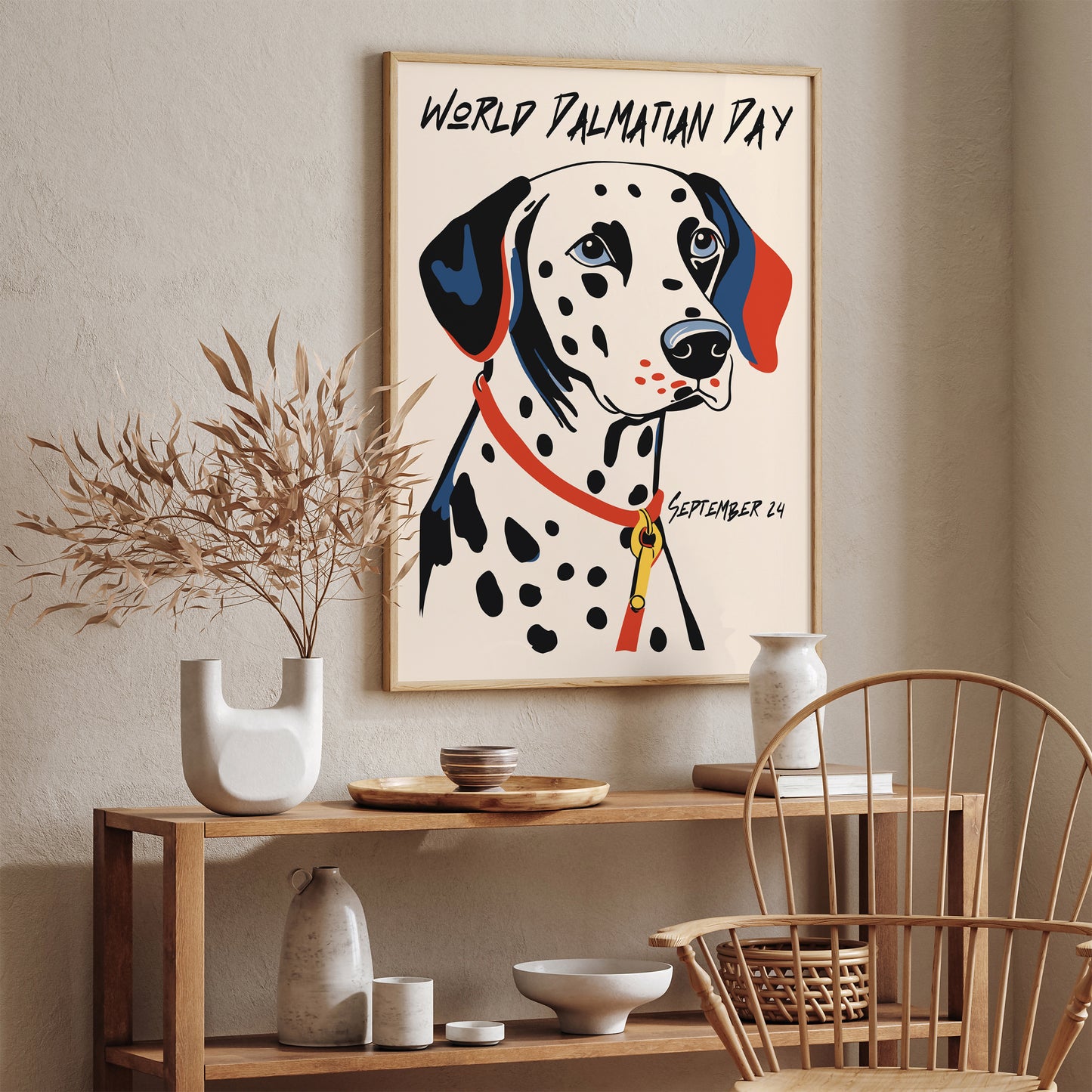 World Dalmatian Day Wall Art Print