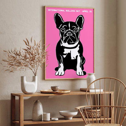 International Bulldog Day Poster