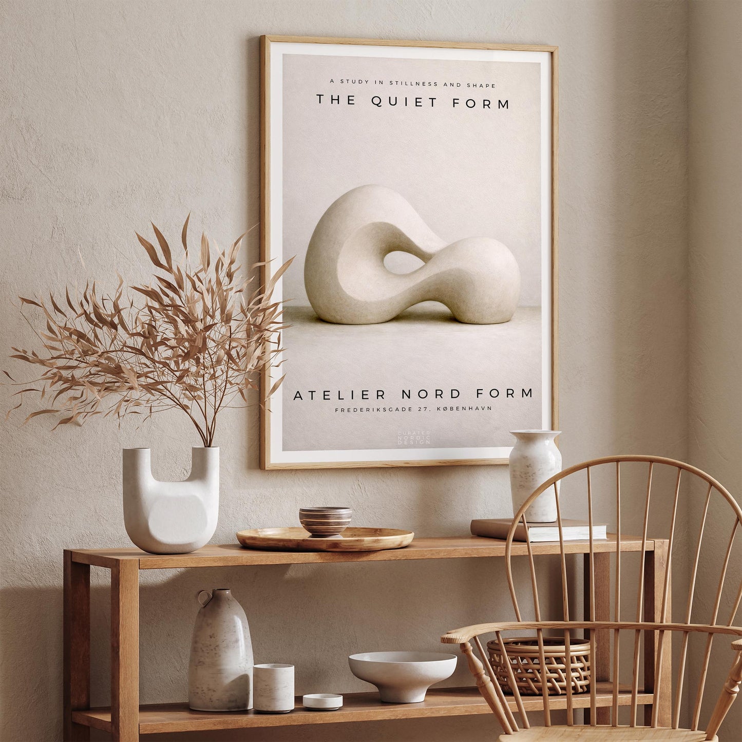 The Quiet Form Nordic Exhibition Print