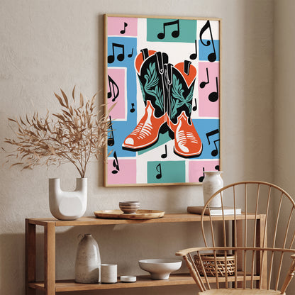 Country Music Club Poster