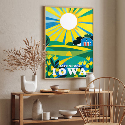 Iowa's Hidden Gems Art Poster