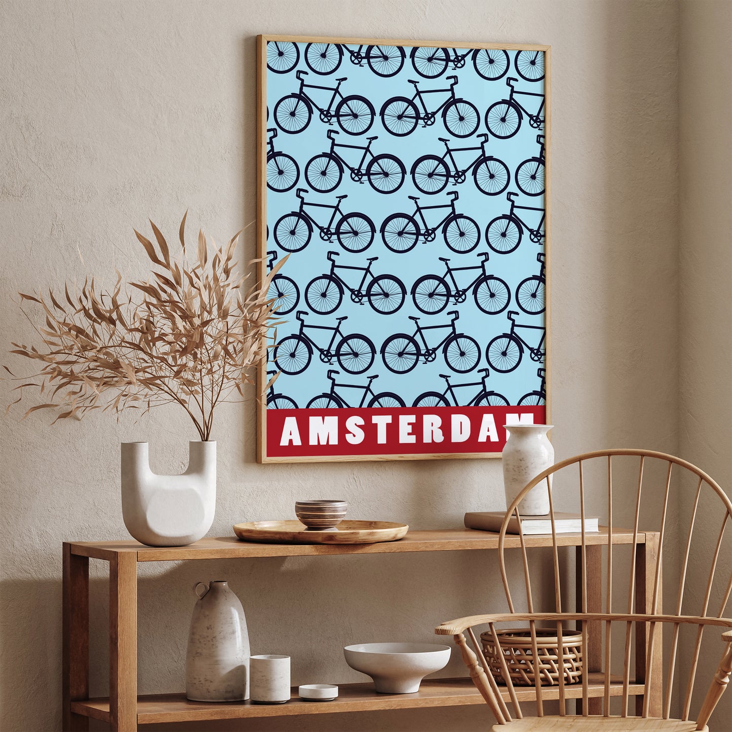 AMSTERDAM Cycling Poster