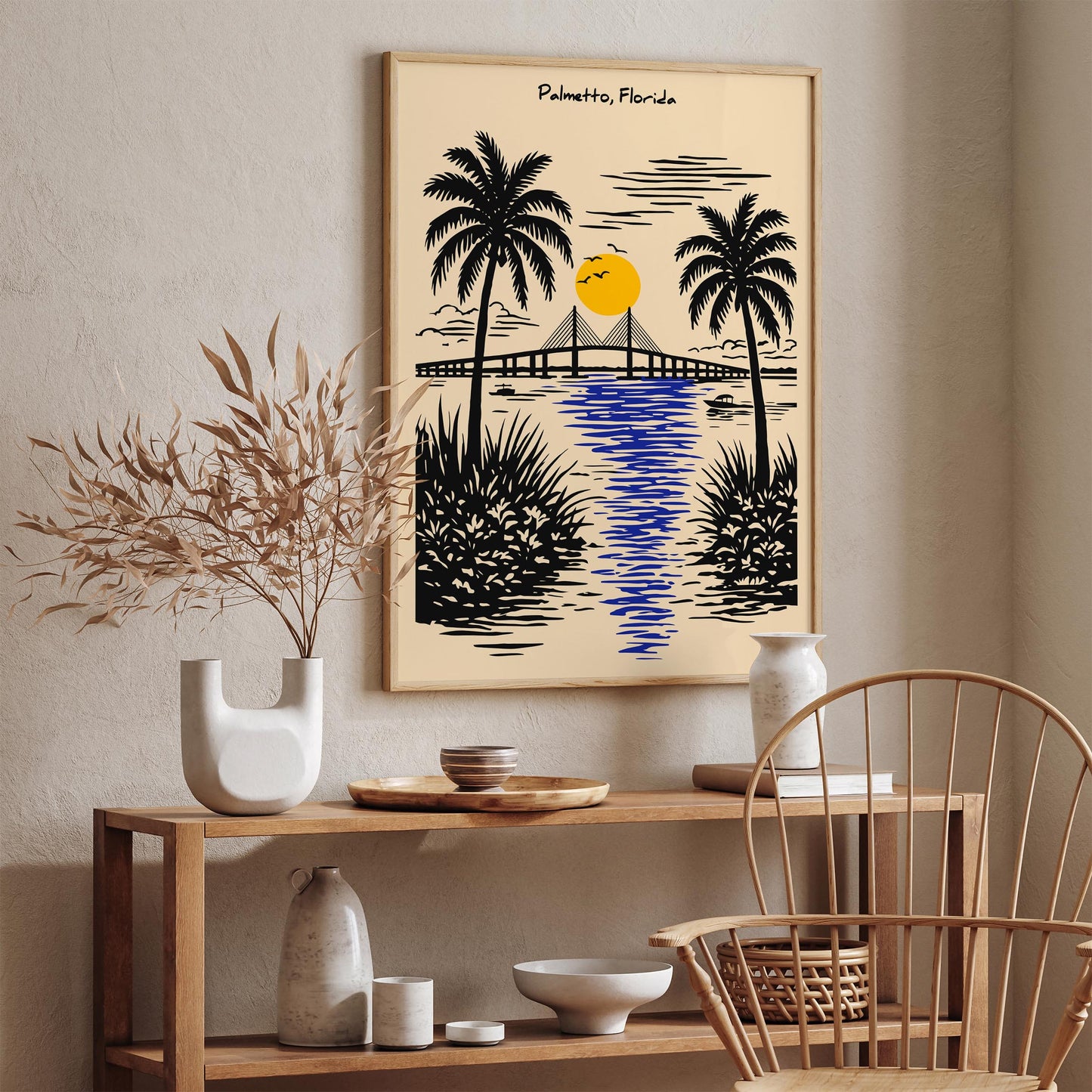 Palmetto Florida Poster