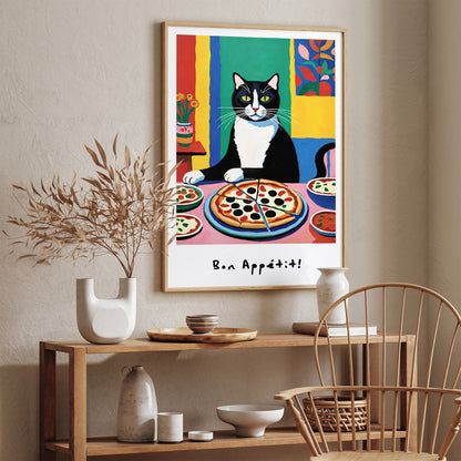 Bon Appétit Pizza Lovers Poster