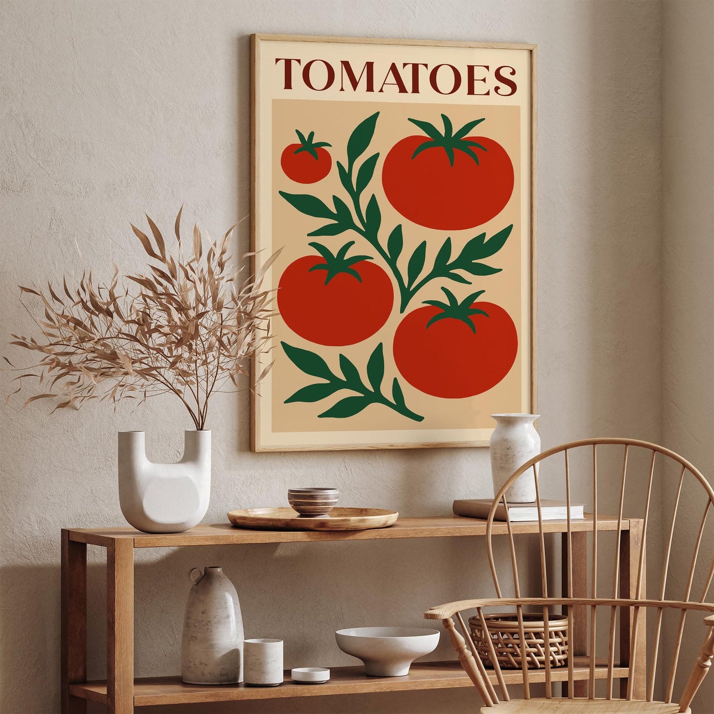 Tomatoes Vegetable Art Print