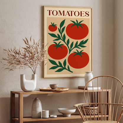 Tomatoes Vegetable Art Print