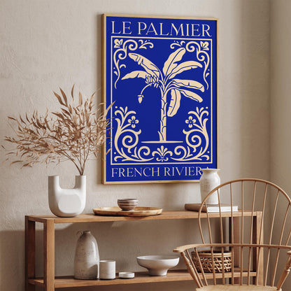 Le Palmier Poster
