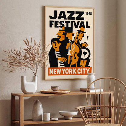 Jazz Festival New York City Poster