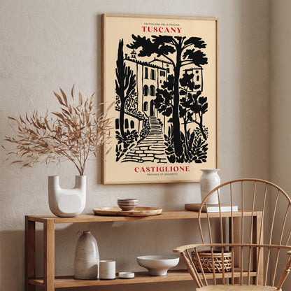 Castiglione della Pescaia Tuscany Poster