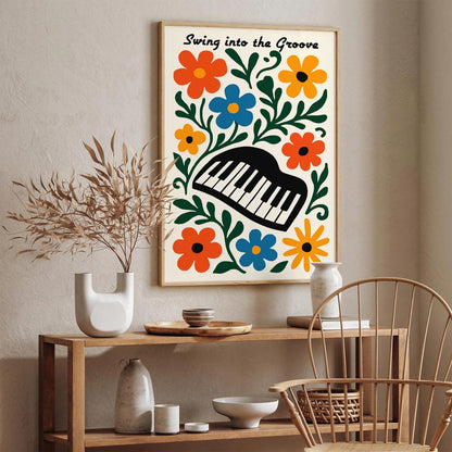 Jazz Music Poster - Trendy Wall Art Print 2025