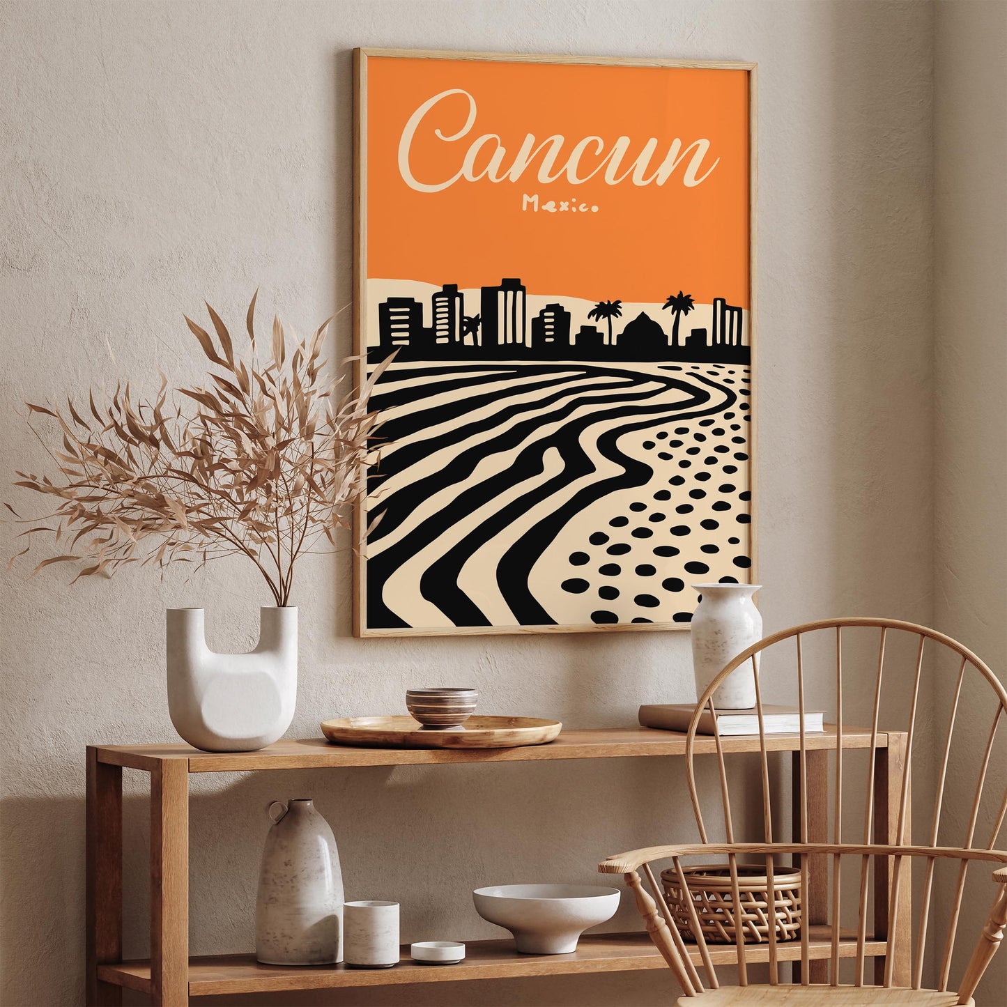 Cancun Mexico Poster - Travel Wall Art