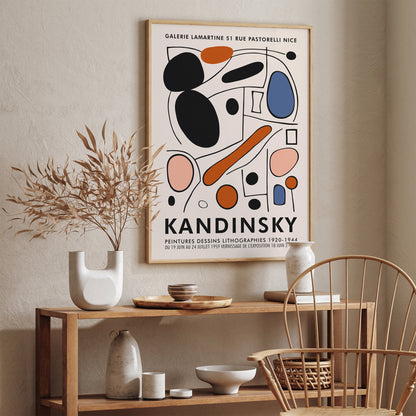 Kandinsky Exhibition Art Print