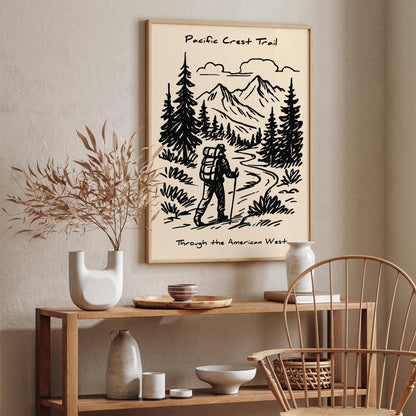 Pacific Crest Trail Poster
