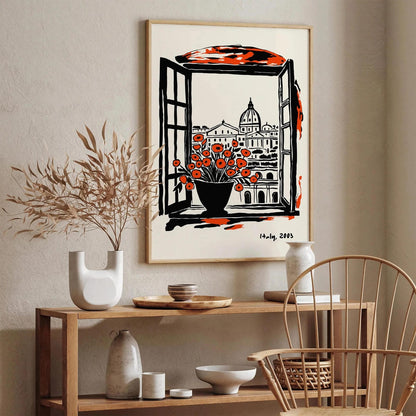 Italy Honeymoon Gift Art Print