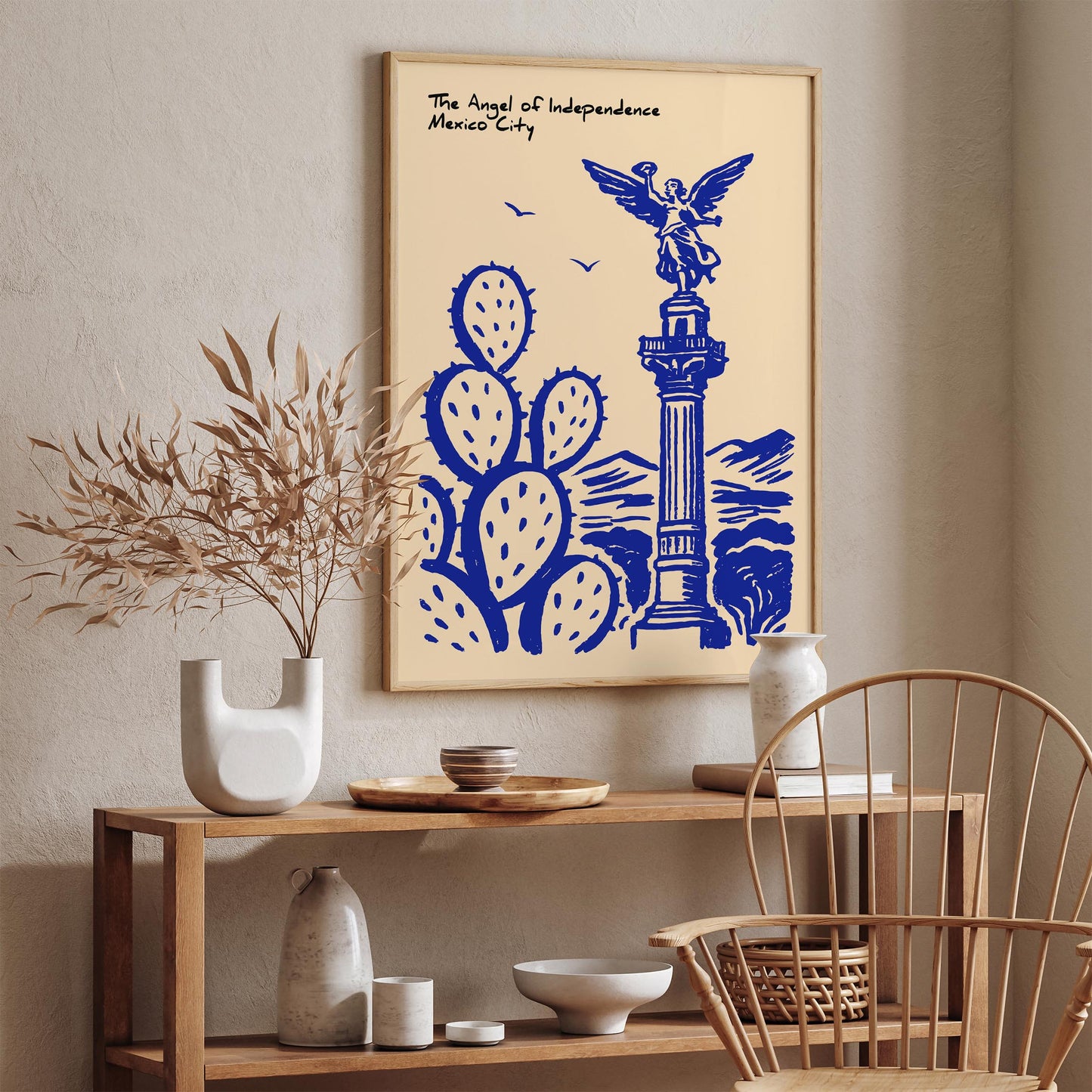 The Angel of Independence Mexico City Poster