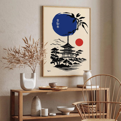 Kyoto Japan Travel Poster