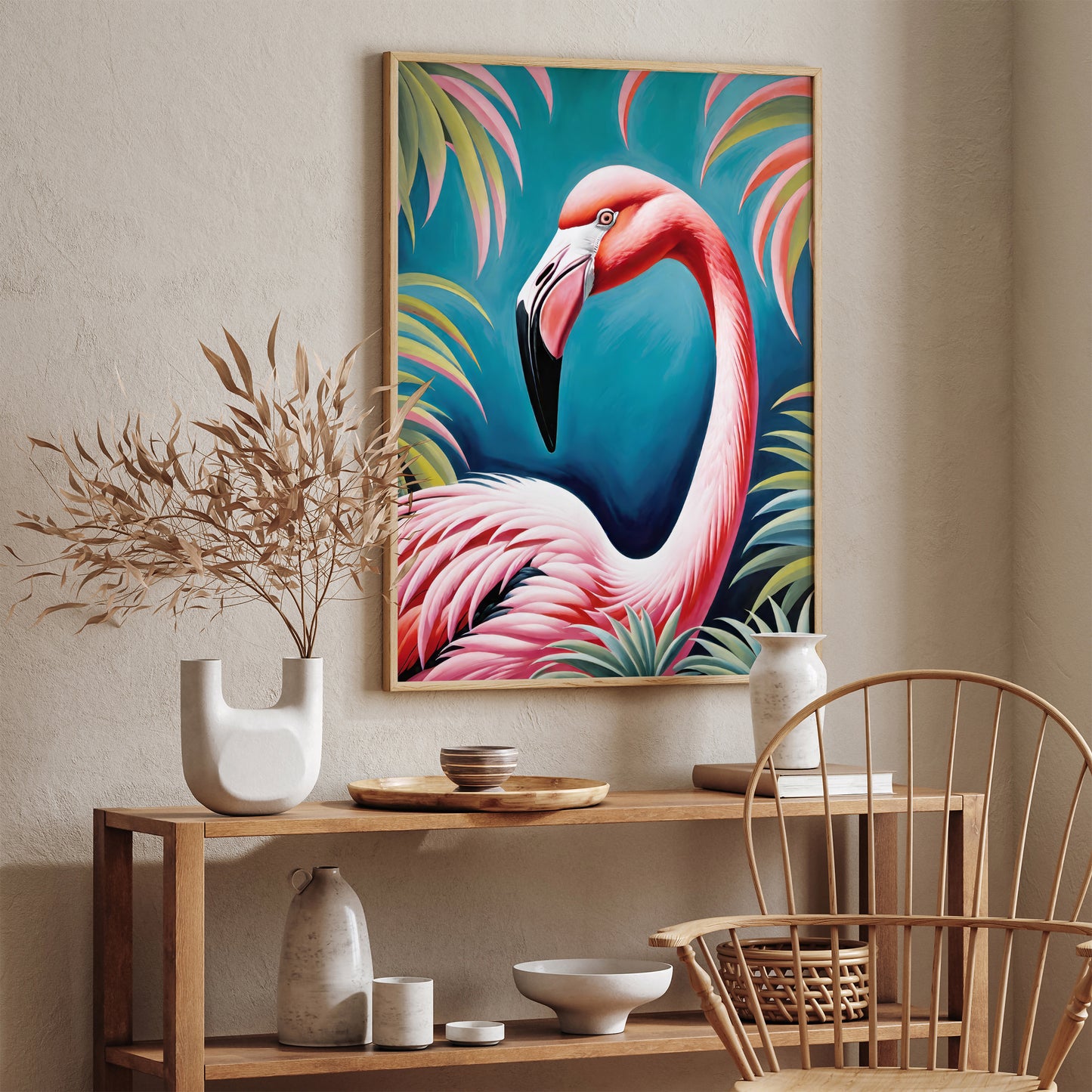 Greater Flamingo Wall Art 2024