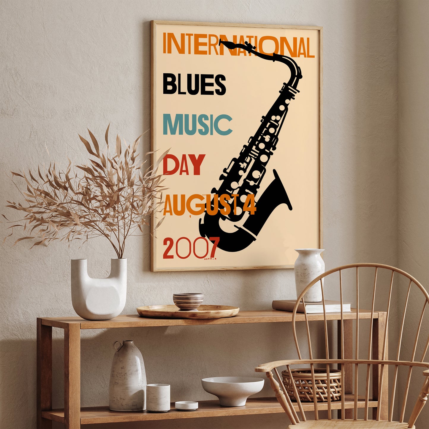 Blues Music Day 2007 Poster