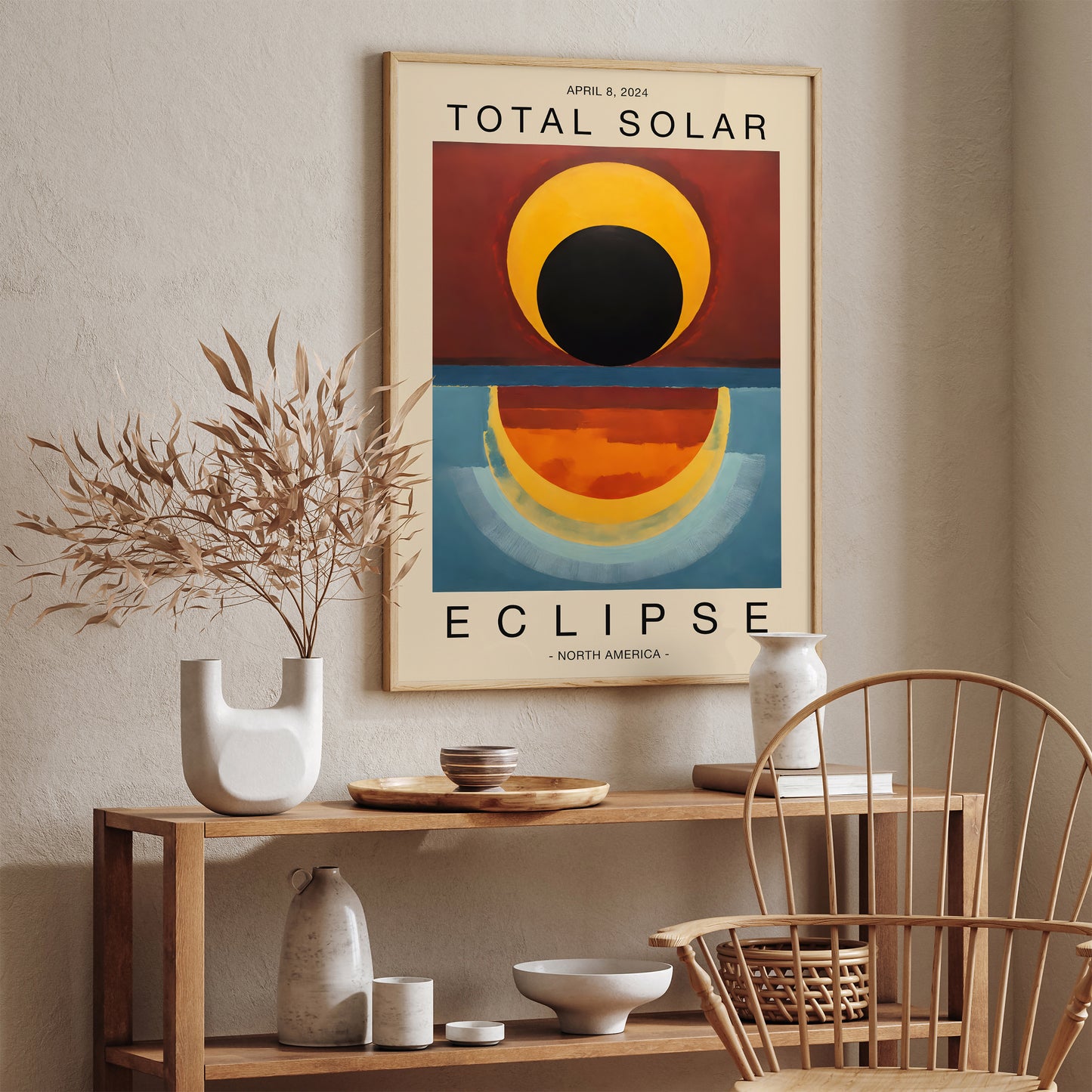 Total Solar Eclipse 2024 Poster