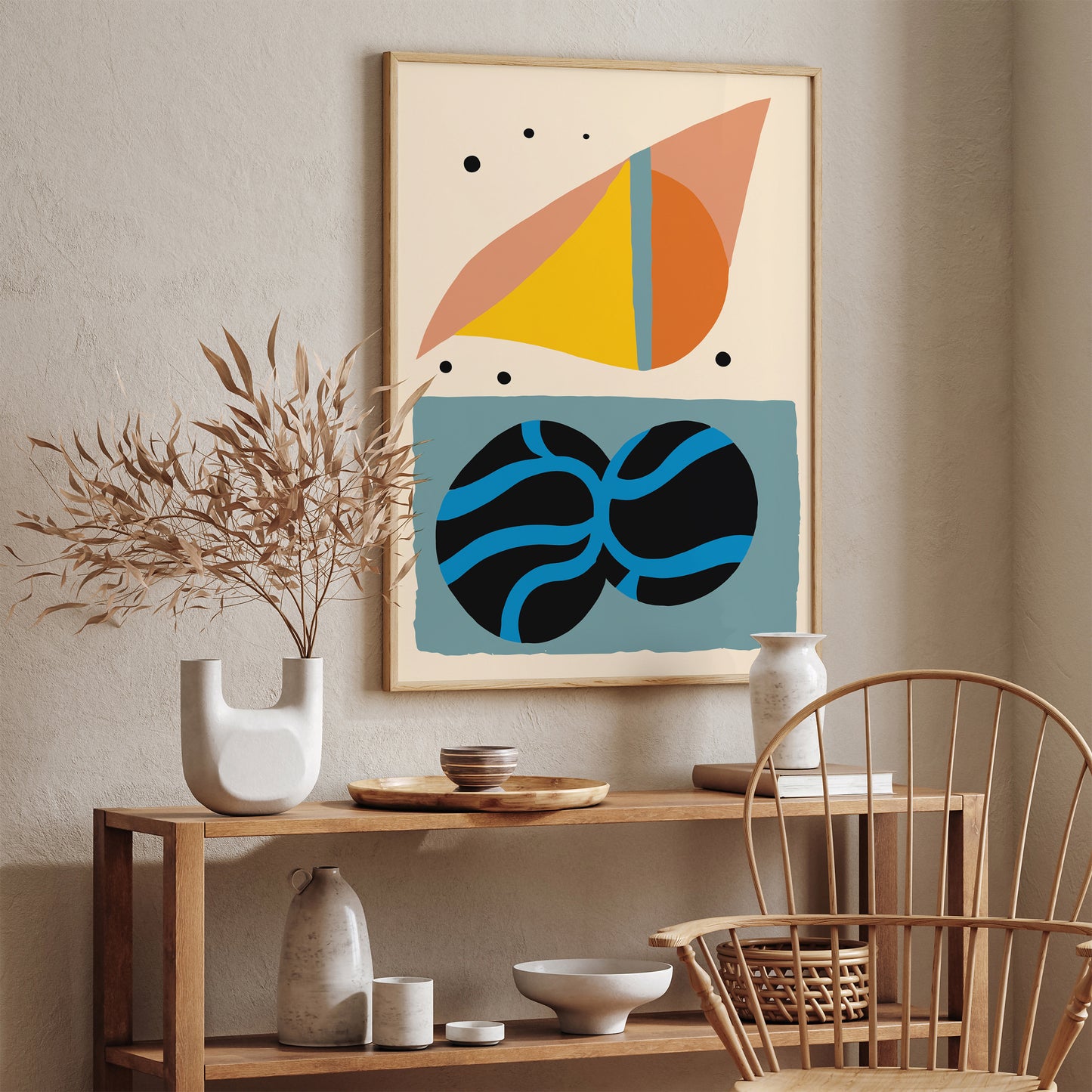 Modern Abstract Aesthetic Art Print