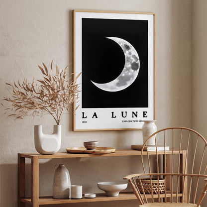 La Lune 1959 Moon Poster