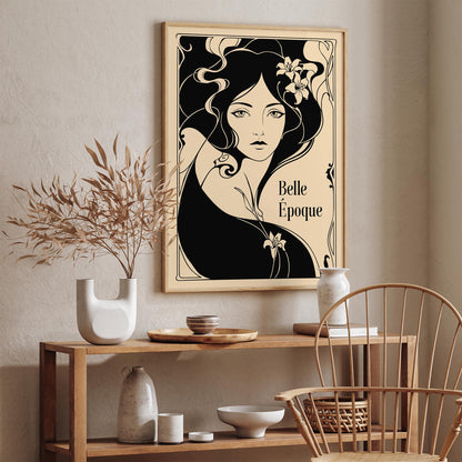 Art Nouveau Woman Poster