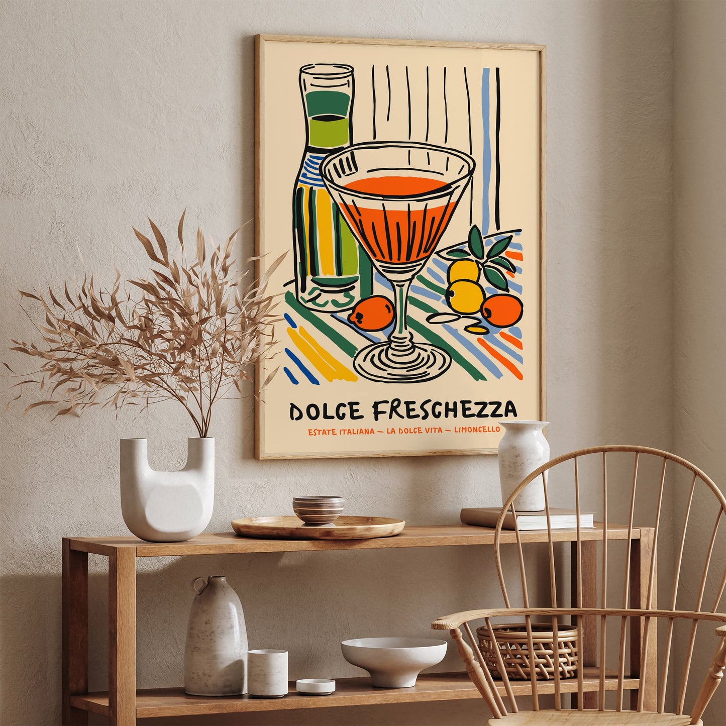 Dolce Freschezza Limoncello Poster