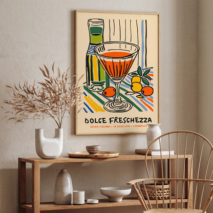 Dolce Freschezza Limoncello Poster
