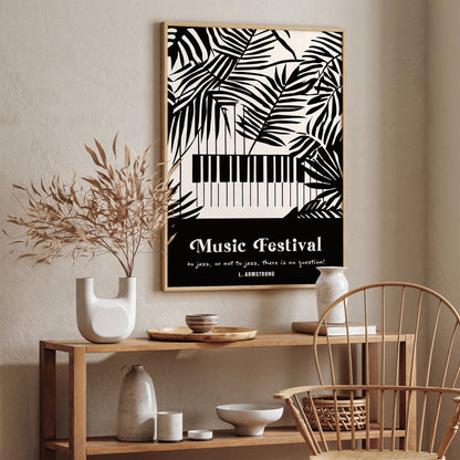 Music Festival Armstrong Quote Poster