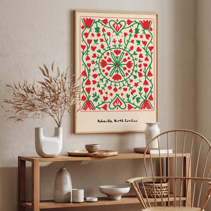 Asheville North Carolina Poster