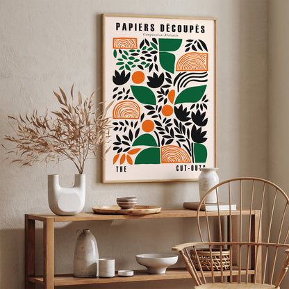 Papiers Decoupes Retro Wall Art