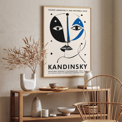 Kandinsky Retro Exhibition Poster