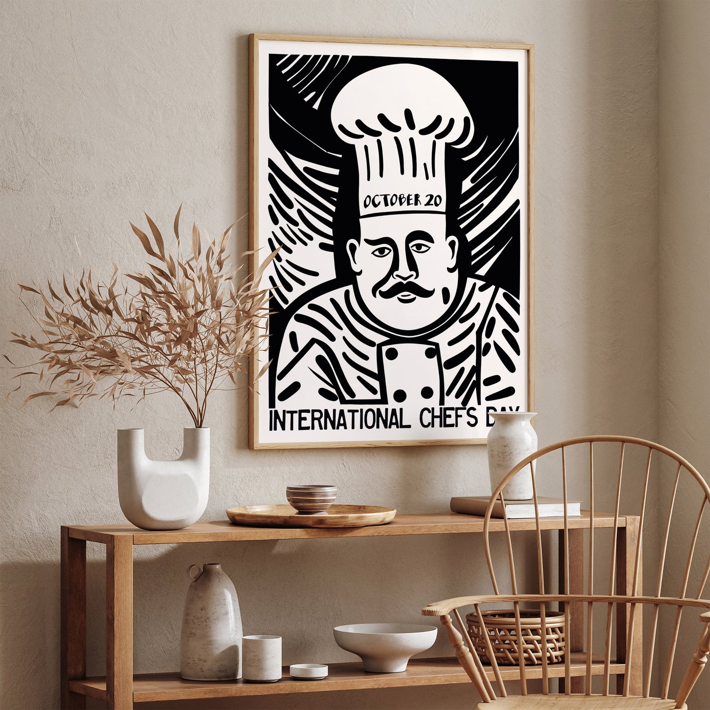 International Chefs Day Art Print