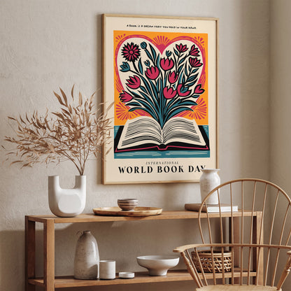 World Book Day Vintage Art Print