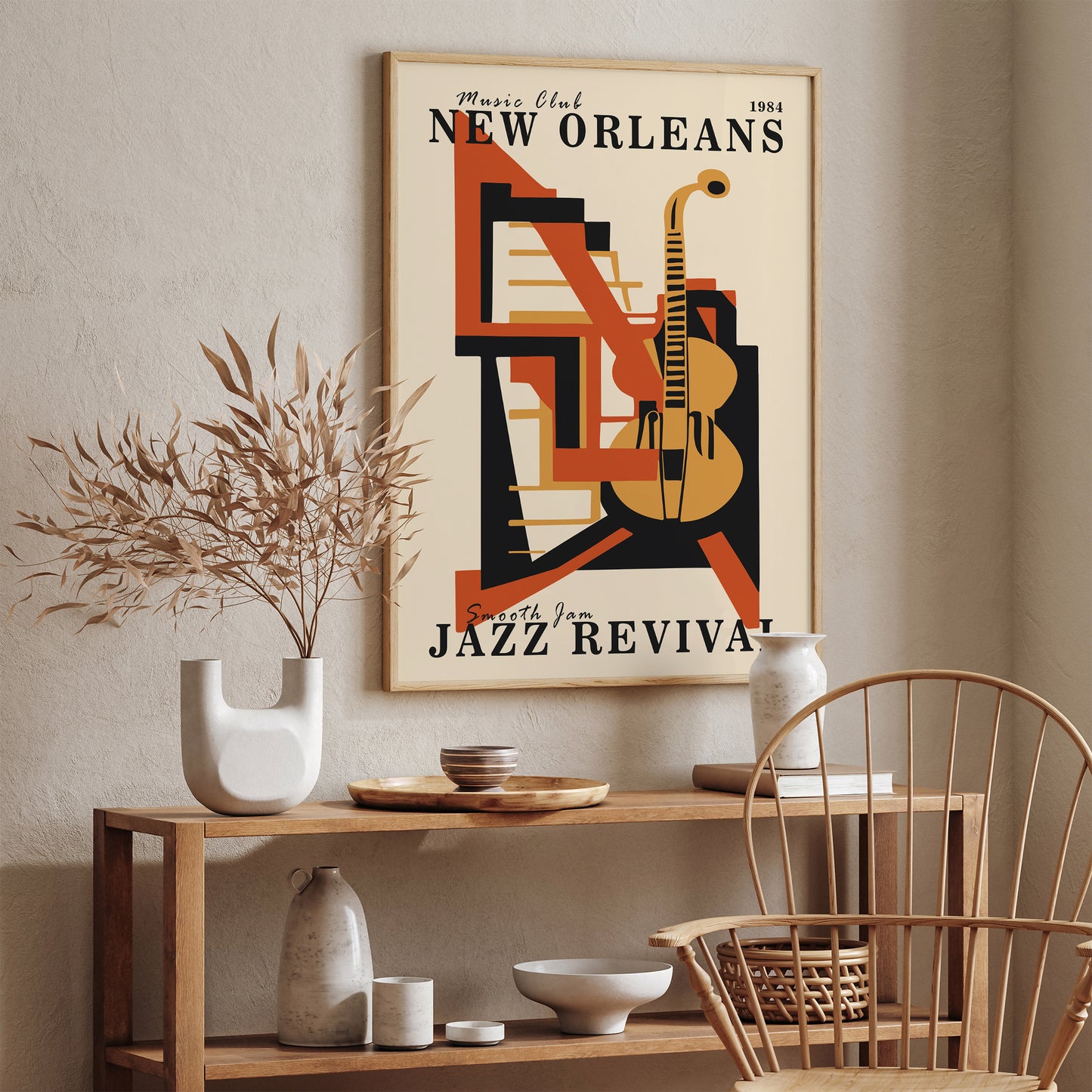 New Orleans Jazz Music Club Poster