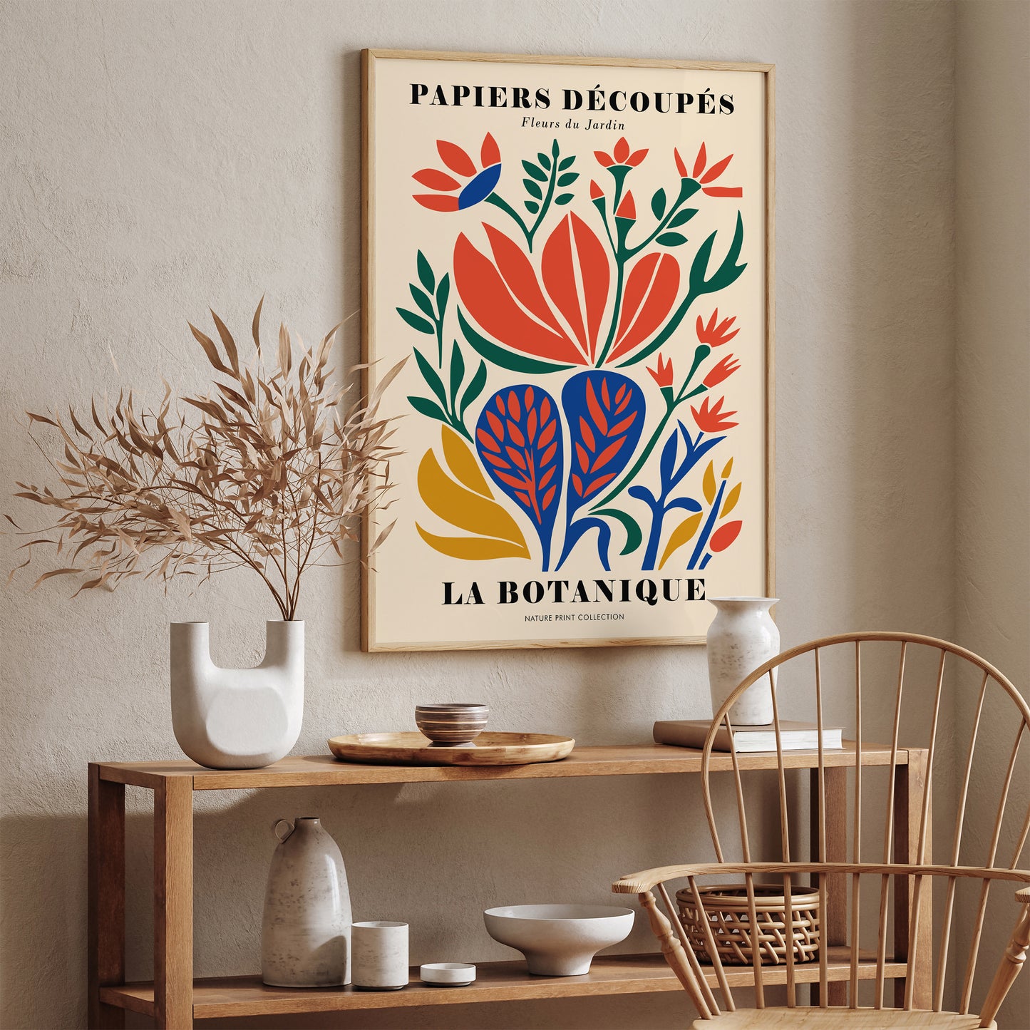 Papiers Decoupes French Nature Art Print